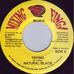 Natural Black / Chrisinti Trying / My Resolution USED VINYL 7INCH
