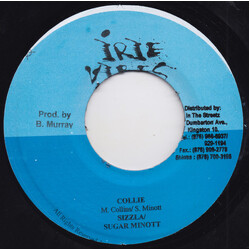 Sizzla / Sugar Minott Collie USED VINYL 7INCH 45 RPM