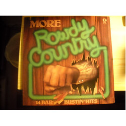 Various More Rowdy Country Vinyl LP USED