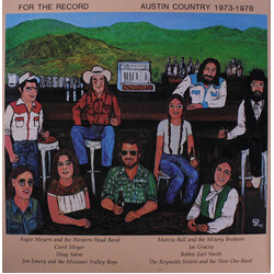 Various For The Record - Austin Country 1973-1978 Vinyl LP USED