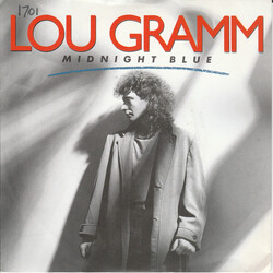Lou Gramm Midnight Blue USED VINYL 7INCH 45 RPM SINGLE