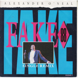 Alexander O'Neal Fake 88 (Single Remix) USED VINYL 7INCH 45 RPM SINGLE STEREO