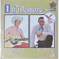 Cowboy Copas / Hawkshaw Hawkins In Memory Vinyl LP USED