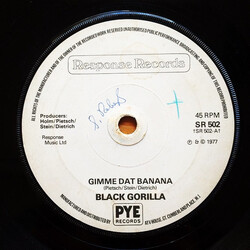 Black Gorilla Gimme Dat Banana USED VINYL 7INCH 45 RPM SINGLE