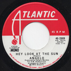 Nelson Angelo Hey Look At The Sun USED VINYL 7INCH 45 RPM PROMO STEREO MONO