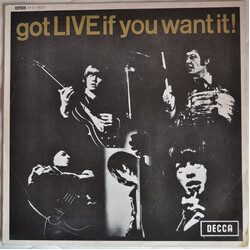 The Rolling Stones Got Live If You Want It! VINYL 12" USED
