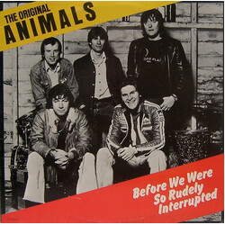 The Animals Before We Were So Rudely Interrupted Vinyl LP USED