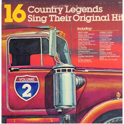 Various 16 Country Legends Sing Their Original Hits - Volume 2 Vinyl LP USED