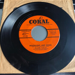 Alan Dale Moonlight And Roses / I Wonder What's Become Of Sally USED VINYL 7INCH 45 RPM