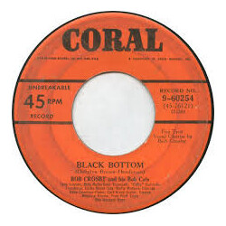 Bob Crosby And The Bob Cats Black Bottom / Charleston USED VINYL 7INCH 45 RPM