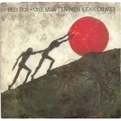 Red Box One Man Ten Men (Lean On Me) USED VINYL 7INCH 45 RPM PROMO