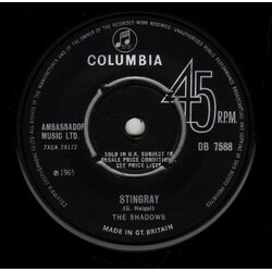 The Shadows Stingray USED VINYL 7INCH 45 RPM SINGLE