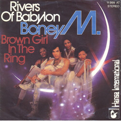 Boney M. Rivers Of Babylon / Brown Girl In The Ring VINYL 7" USED