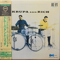 Gene Krupa / Buddy Rich Krupa And Rich Vinyl LP USED