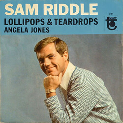 Sam Riddle Lollipops & Teardrops USED VINYL 7INCH 45 RPM SINGLE MONO