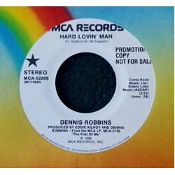 Dennis Robbins Hard Lovin' Man USED VINYL 7INCH 45 RPM PROMO STEREO