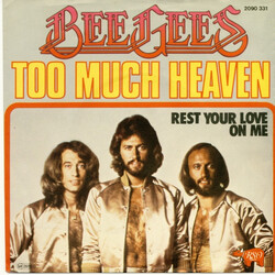 Bee Gees Too Much Heaven USED VINYL 7INCH 45 RPM SINGLE