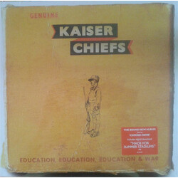 Kaiser Chiefs Education, Education, Education & War Vinyl LP USED