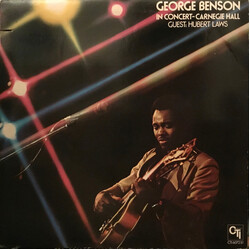 George Benson / Hubert Laws In Concert - Carnegie Hall Vinyl LP USED