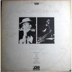 Les McCann / Eddie Harris Swiss Movement Vinyl LP USED