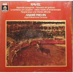 Maurice Ravel / André Previn / The Royal Philharmonic Orchestra Rapsodie Espanole / Alborada Del Gracioso / Le Tombeau De Couperin / Valses Nobles Et 