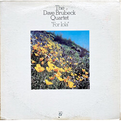 The Dave Brubeck Quartet For Iola Vinyl LP USED