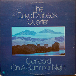 The Dave Brubeck Quartet Concord On A Summer Night Vinyl LP USED