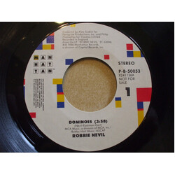 Robbie Nevil Dominoes USED VINYL 7INCH 45 RPM SINGLE PROMO STEREO