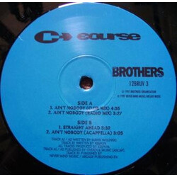 The Course Ain't Nobody VINYL 12" USED