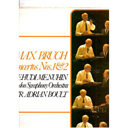 Max Bruch / Yehudi Menuhin / The London Symphony Orchestra / Sir Adrian Boult Violin Concertos Nos. 1 & 2 Vinyl LP USED