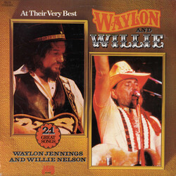 Waylon Jennings / Willie Nelson Waylon And Willie At Their Very Best Vinyl LP USED