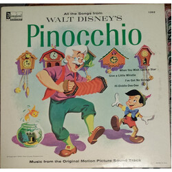Various Walt Disney's Pinocchio (Music From The Original Motion Picture Sound Track) Vinyl LP USED