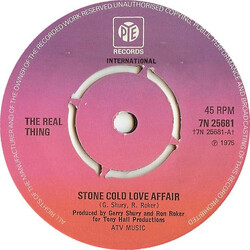 The Real Thing Stone Cold Love Affair USED VINYL 7INCH 45 RPM SINGLE