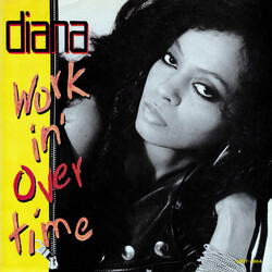 Diana Ross Workin' Overtime USED VINYL 7INCH 45 RPM