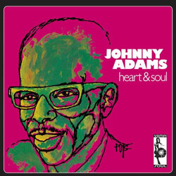Johnny Adams Heart & Soul Vinyl LP USED