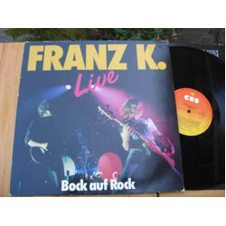 Franz K. Bock Auf Rock - Live Vinyl LP USED