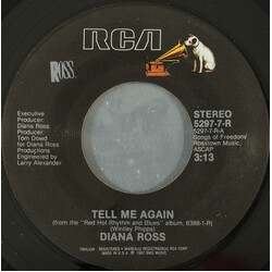 Diana Ross Tell Me Again USED VINYL 7INCH 45 RPM STEREO