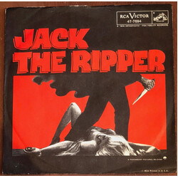 Pete Rugolo Orchestra Main Theme From Jack The Ripper / Jack The Ripper USED VINYL 7INCH 45 RPM SINGLE