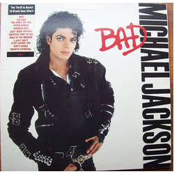 Michael Jackson Bad Vinyl LP USED