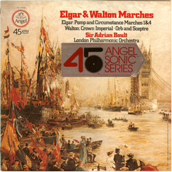 Sir Edward Elgar / Sir William Walton / Sir Adrian Boult / The London Philharmonic Orchestra Elgar & Walton Marches USED VINYL 12INCH 45 RPM QUADRAPHO