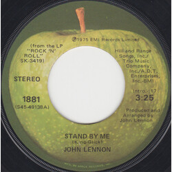 John Lennon Stand By Me USED VINYL 7INCH SINGLE STEREO