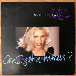 Sam Brown Can I Get A Witness? USED VINYL 7INCH 45 RPM SINGLE STEREO