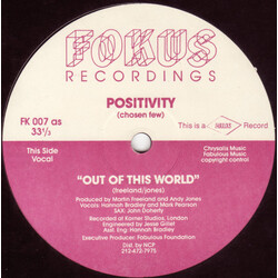 Positivity (3) Out Of This World USED VINYL 12INCH 33 S RPM