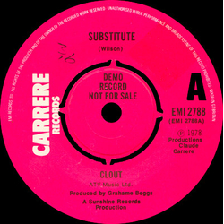Clout Substitute Vinyl 7" USED