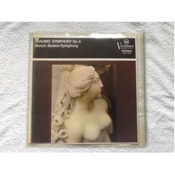 Johannes Brahms / Boston Symphony Orchestra / Charles Munch Symphony No. 4 In E Minor, Op. 98 Vinyl LP USED