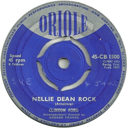 Clinton Ford Nellie Dean Rock USED VINYL 7INCH 45 RPM SINGLE