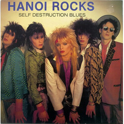Hanoi Rocks Self Destruction Blues Vinyl LP USED