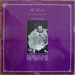 Art Tatum Live Sessions 1940 / 1941 Vinyl LP USED