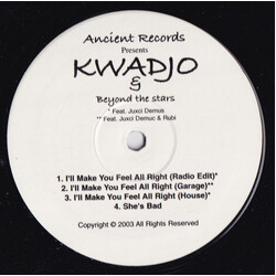 Kwadjo / Beyond The Stars (2) I'll Make You Feel All Right USED VINYL 12INCH