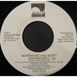 Schönherz & Scott Wishing Well USED VINYL 7INCH PROMO